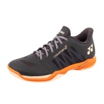 Yonex Badmintonschuhe Power Cushion Comfort Z3 (Dämpfung) 2025 dunkelgrau/orange Herren